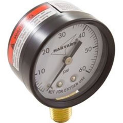 Picture of Pressure Gauge 1/4"Mpt 0-60Psi Bottom Mount Generic Ipg602-4Lnl 