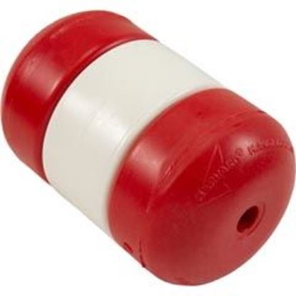 Picture of Pool Float Handi-Lock 3" X 5" 3/8" Rope Red/White/Red If3538R 