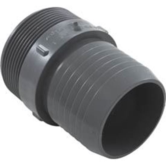 Picture of Barb Adapter Lasco 2" Male Pipe Thread X 2" Barb Pvc 1436-020 