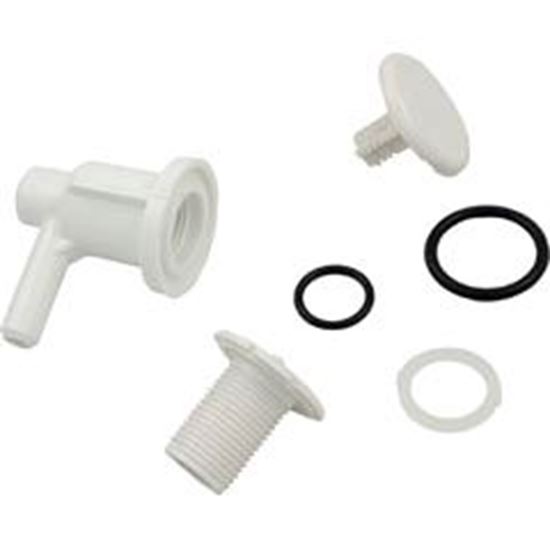 Picture of Air Injector Ww Low Profile 3/8"Sb Elbow Style White 670-2200 