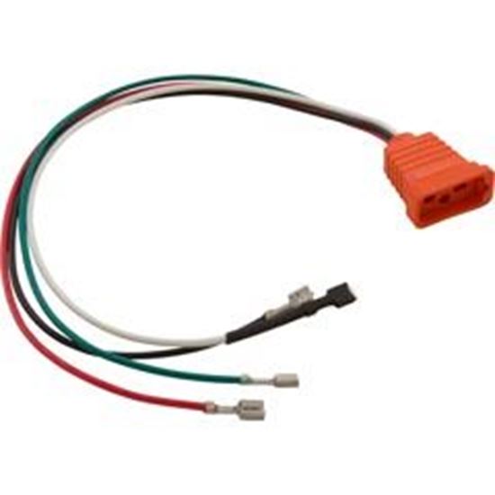 Picture of Receptacle H-Q Fiber Optic Molded 18/4 Air Vh Orange 09-0026C 