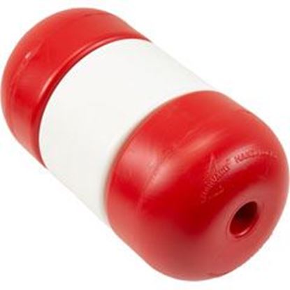 Picture of Pool Float Handi-Lock 5" X 9" 3/4" Rope Red/White/Red If5975R 