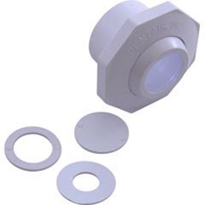 Picture of Inlet Fitting Pentair 1-1/2" Slip Economy Insider White 542002 