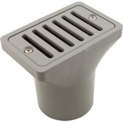 Picture of 2"X4" Deck/Gutter Drain 2"S/Fpt Asy-Gry. 640-2907 