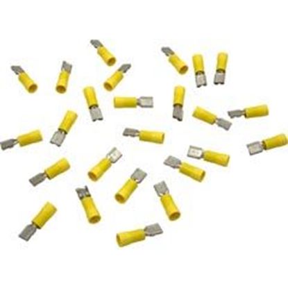 Picture of Disconnect Female 25 Pack 12-10Awg .250 Tab Yellow  60-555-1769