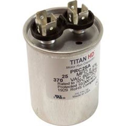 Picture of Run Capacitor 25 Mfd 370V 1-3/4" X 2-3/8" Rd-25-370 