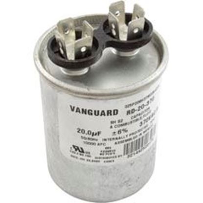 Picture of Run Capacitor 20 Mfd 370V 1-3/4" X 2-7/8" Rd-20-370 