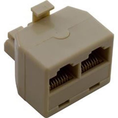 Picture of Adapter Bwg Rj45 2 To 1 Modular Jack Phone Plug Connecter 22174 
