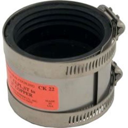 Picture of Coupling No Hub 2" Pvc To 2" Copper  89-555-1070