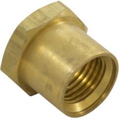 Picture of Insert Nut Anthony Apollo De Filter Shaft 0.5" Brass V34-121 