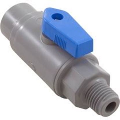 Picture of Ball Valve Rola-Chem Quick Connect 3/8" Tubing X 1/4"Mpt 7125190 