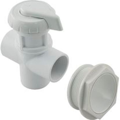 Picture of Diverter Valve Hydro-Air/Bwg Hydroflow 1"S 2 Port White 11-4020Wht 