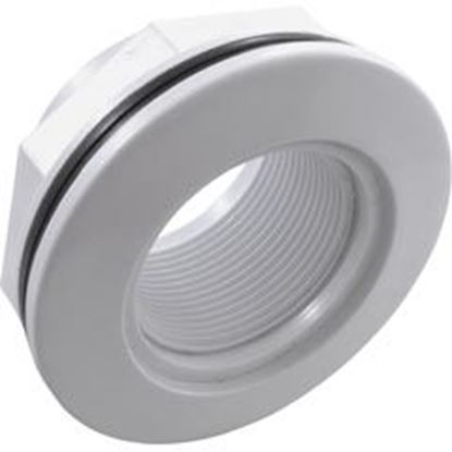 Picture of Wall Fitting Cmp 2-3/8"Hs 1-1/2"Fpt 3-1/2"Fd W/Nut Wht 25550-000-000 