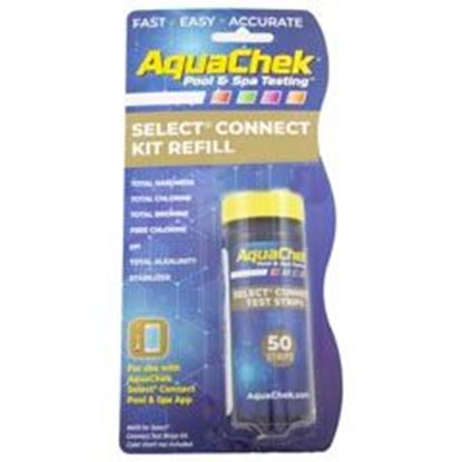 Picture of Test Strips Aquachek Select Connect Refill 50Ct. 541640App 