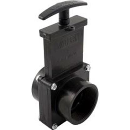 Picture of Gate Valve 3 Pc Valterra 2"Fpt X 2"Fpt 40Psi Black 7207 