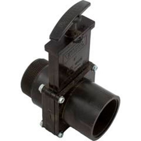 Picture of Gate Valve 3 Pc Valterra 2"Fpt X 2"Mpt 40Psi Black 7208 