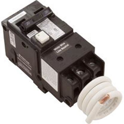 Picture of Gfci Circuit Breaker 20A 115V/230V Double Pole Pa220Gf 