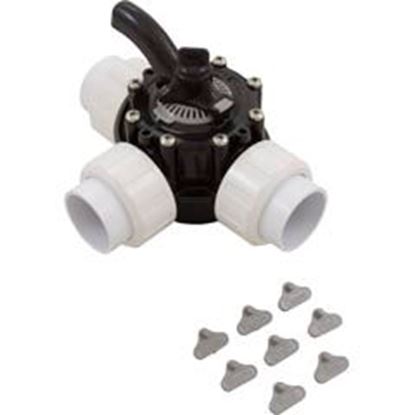 Picture of Diverter Valve 1.5In Unions 3-Way Black 25923-154-000 