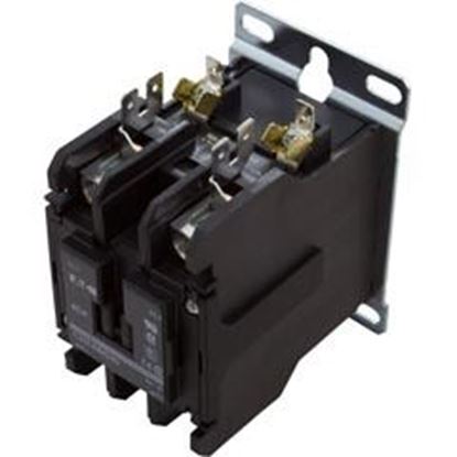 Picture of Contactor 2 Pole 50 Amp 220Cv Coil 21000100 