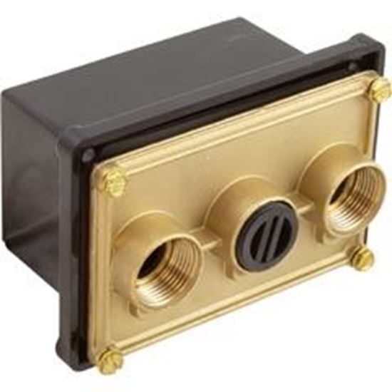 Picture of Light Junction Box Pentair (3) 3/4" Ports Brass Base 78310600 