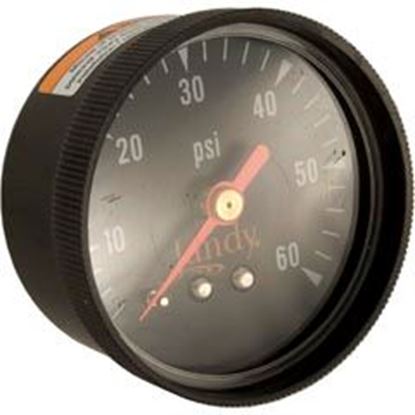 Picture of Pressure Gauge Zodiac Jandy 1/4"Mpt 0-60Psi Back Mount R0359600 