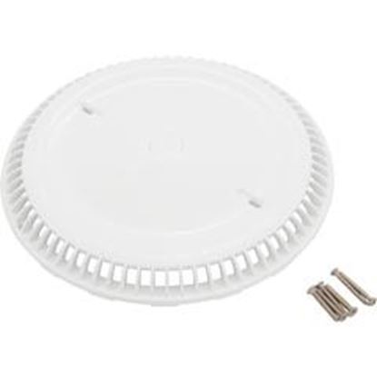 Picture of Main Drain Grate Afras 11-1/8" Dia W/Screws White 10064Aw 