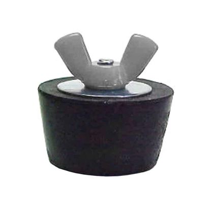 Picture of Gray Wing Nut Plug # 11 50/Bag  COLOR CODED WING NUT # 11