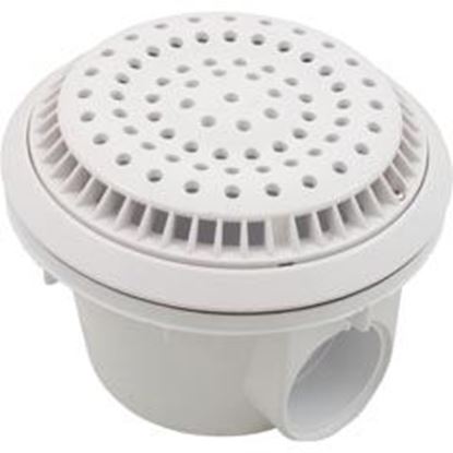 Picture of Main Drain WW Anti Vortex 8" Rnd Vinyl 2"s White 640-2750 V