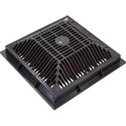 Picture of Drain Grate Waterway 9" x 9" w/ Frame Black 2008 VGB 640-4791 V