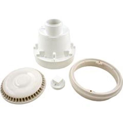 Picture of Main Drain WW Anti Vortex 8" RndGun 2"s Bottom White 640-2920 V