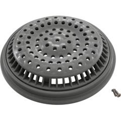 Picture of Main Drain Grate WW Anti Vortex 8" Rnd w/Collar Gray 640-2317 V