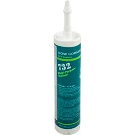 Picture of Silicone DOW 732 10.1oz Cartridge Clear DC-732-CLR-10.3