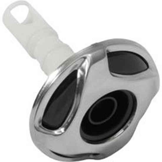 Picture of Jet Intl WW Adj ClsterStrm2-1/4"fdDirRevSwirlSS/Blk/Wht 229-2709S-SBK