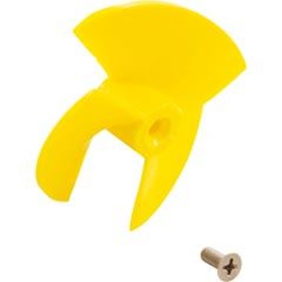 Picture of Impeller Maytronics Dolphin Yellow w/Screw Quantity 1 9995269-R1