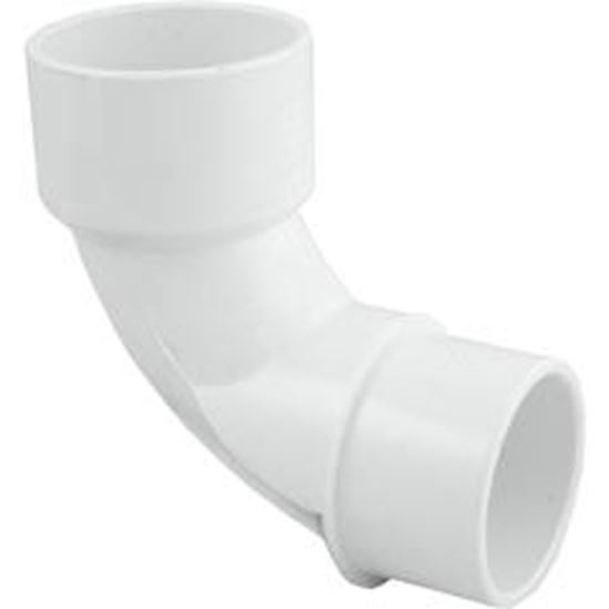 Picture of 90 Elbow Sweep 2-1/2" Slip x 2-1/2" Spigot PVC 411-9140