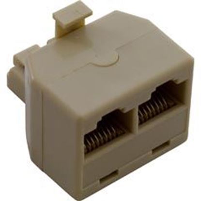 Picture of Adapter BWG RJ45 2 to 1 Modular Jack Phone Plug Connecter 22174