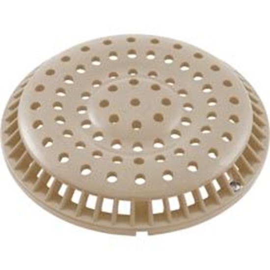 Picture of Main Drain Grate WW Anti-Vortex 8" Round w/ ScrewsBeige 642-2159-BEI V