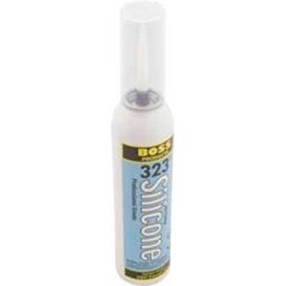 Picture of Silicone Boss 323 Hi-Temp Gasket Maker 8 oz. Can Blue 32308