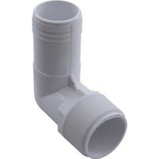 Picture of 90 Elbow 1-1/2" Male Pipe Thread x 1-1/2" Barb 411-6520