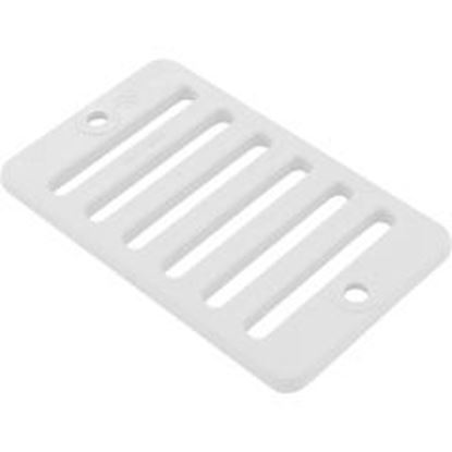 Picture of 2"X 4" Deck/Gutter Drain Grate-Wht. 642-2800