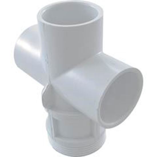 Picture of Body Waterway Top Access Diverter Valve 1" White 602-4300