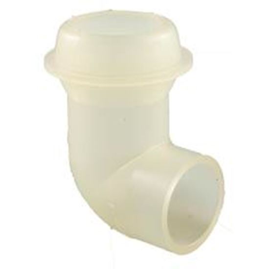 Picture of 1" 90 degree Eyeball (F) Fitting-White 213-9350