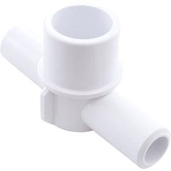 Picture of Barb Tee 3/4" Smooth Barb x 3/4" Smooth Barb x 1" Spigot 413-1920